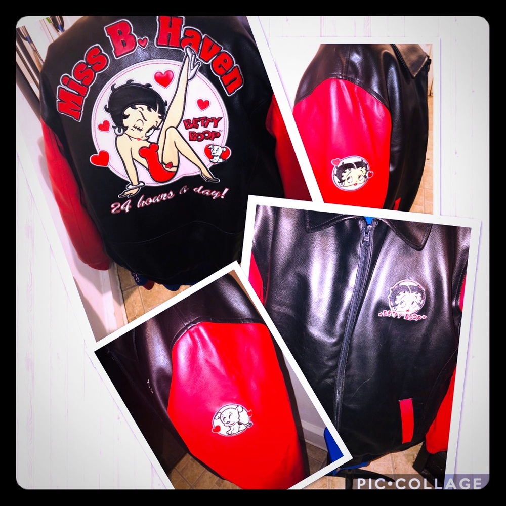 Bettyboop Leather Jacket